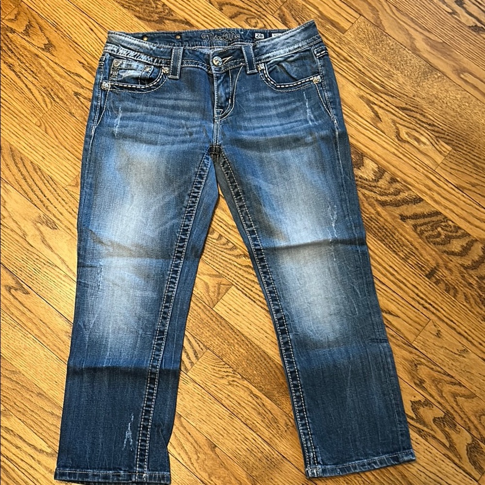 Miss Me Easy Capris Jeans